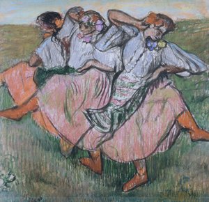 Drie Russische dansers